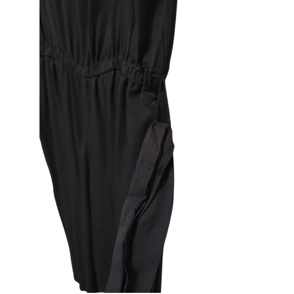 GAP Wide Leg Jumpsuit Pockets Belt Crop - Picture 6 of 9